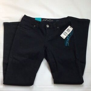 INC Black Curvy Skinny Jeans 0 Petite